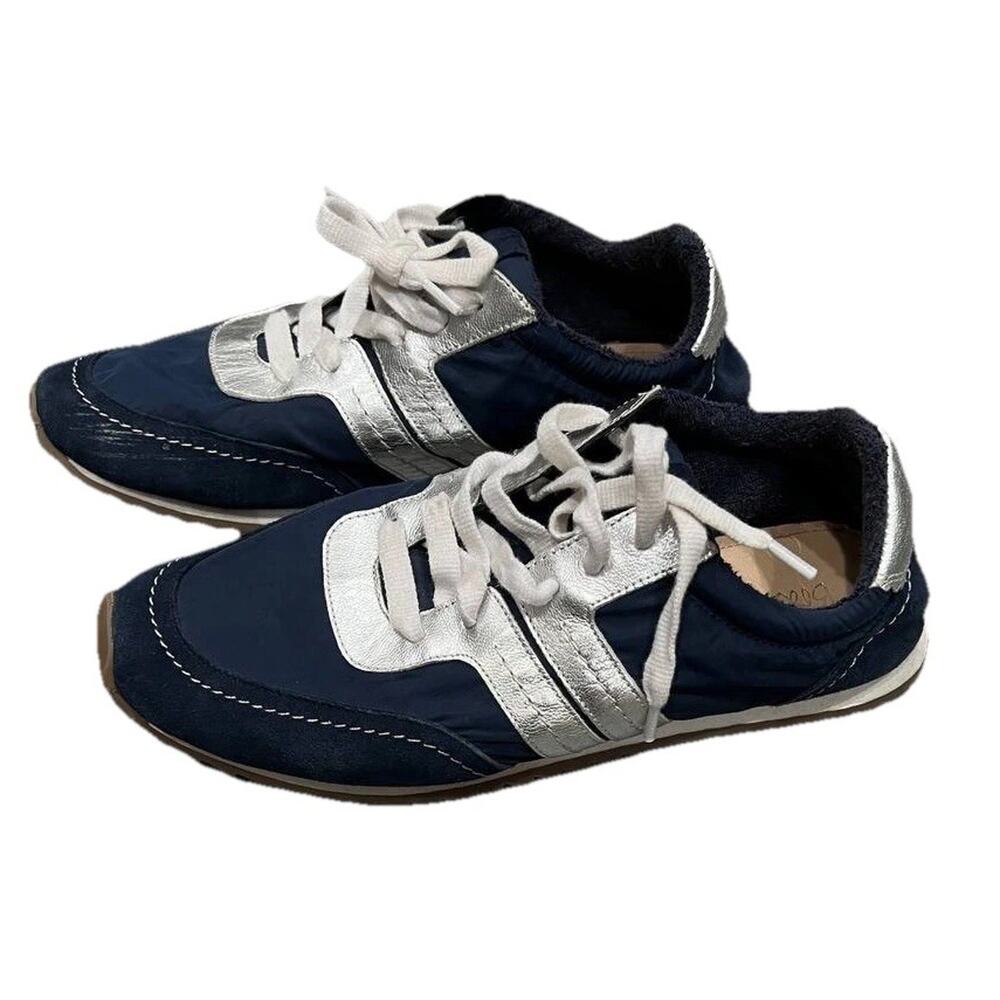 Boden blue shoes Velvet Womens Blue Plain Shoes 39 S000073